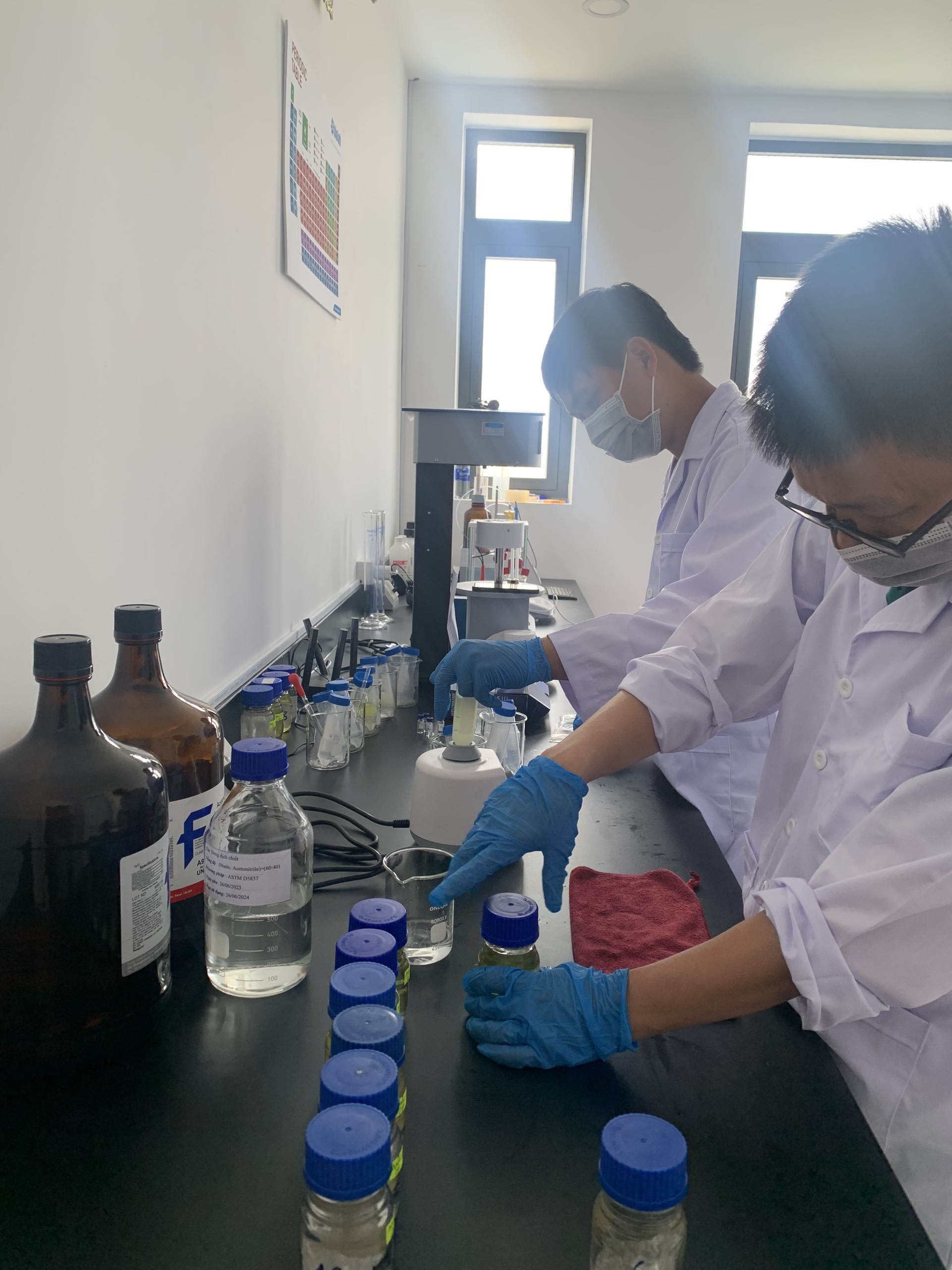 Tiêu chuẩn phân tích thì nghiệm dầu máy biến áp